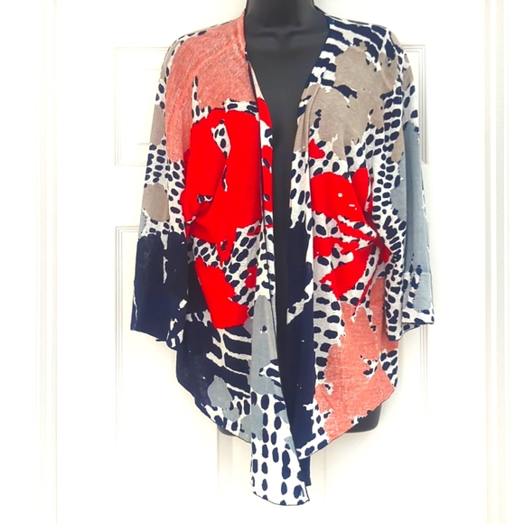 NIC & ZOE Art Scene 4-Way Cardigan  ~ NWT - Picture 5 of 9